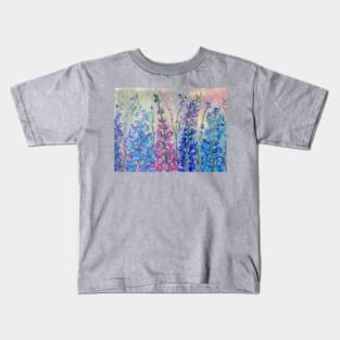 Blue flowers Kids T-Shirt